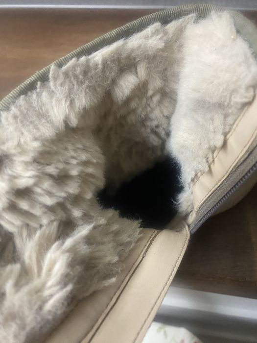 Сапожки GEOX замша натуральні для дівчинки сапоги єврозима