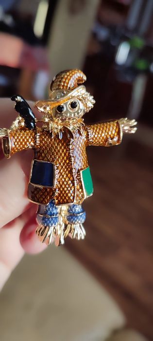 "Strach na wróble" - broszka