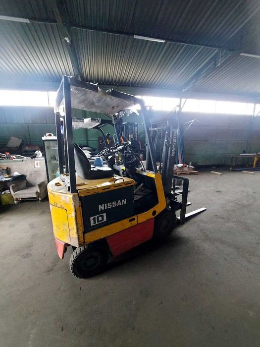 Навантажувач Nissan електричний, 3м підйом погрузчик кара 1т.