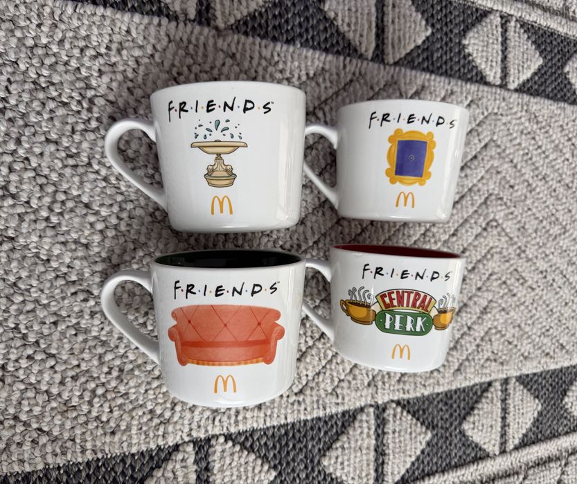 Колекція чашок McDonald’s Friends / усі чашки макдональдс друзі