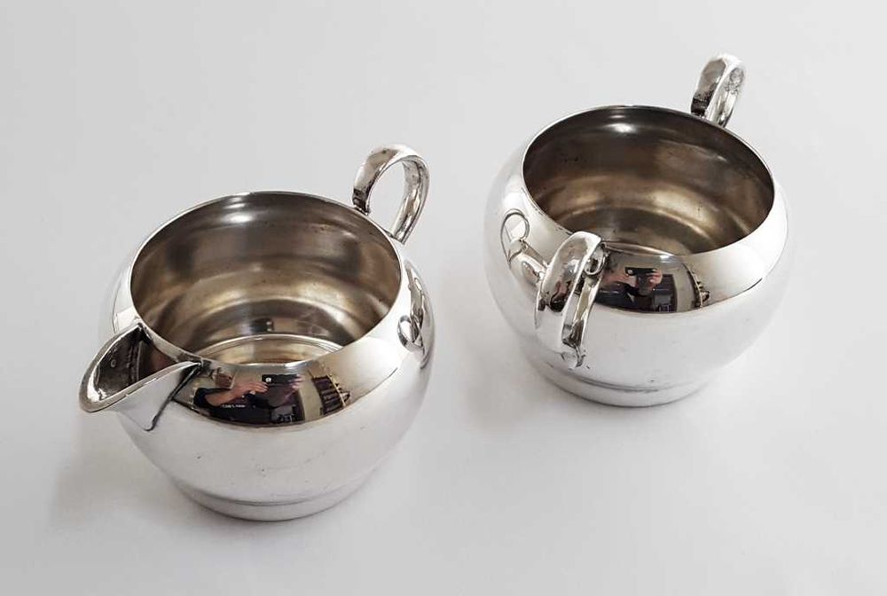 Cukiernica, mlecznik, platerowane srebrem Rogers, Hamilton 1894/1929