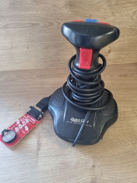 Retro joystick Python Quick Shot QS-135 Sega Mega oraz Atari Commodore