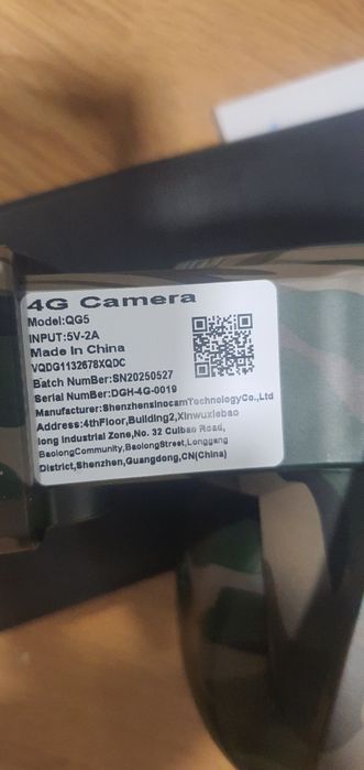 Câmara solar camuflagem