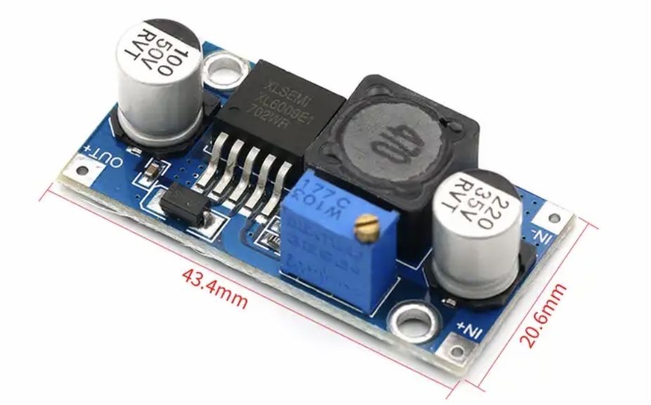 Підвищуючий 2А DC-DC модуль на Xl6009