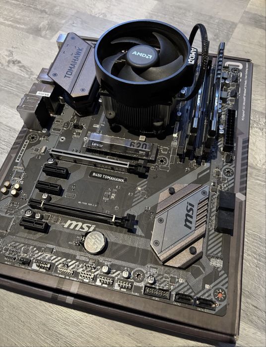 Ryzen 2600x, MSI B450 Tomahawk, Patriot 16GB (2x8GB)