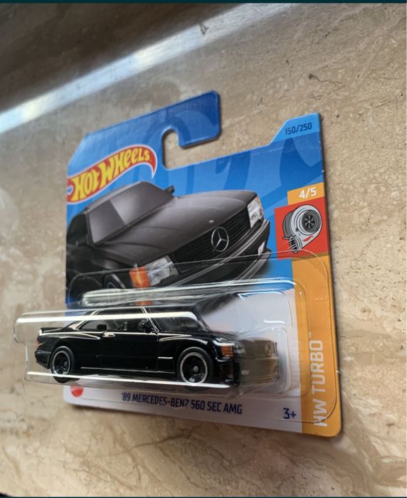 Hot Wheels Mercedes-Benz 560 SEC AMG 1989