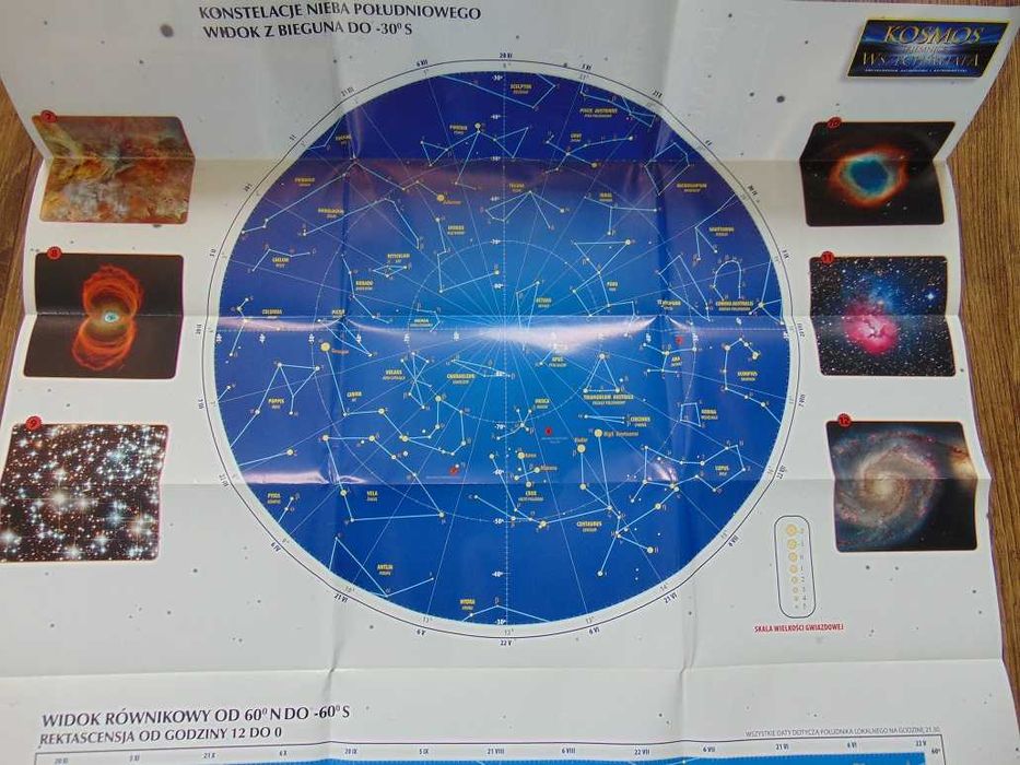 Kosmos Tajemnice Świata Mapy Kontelacje