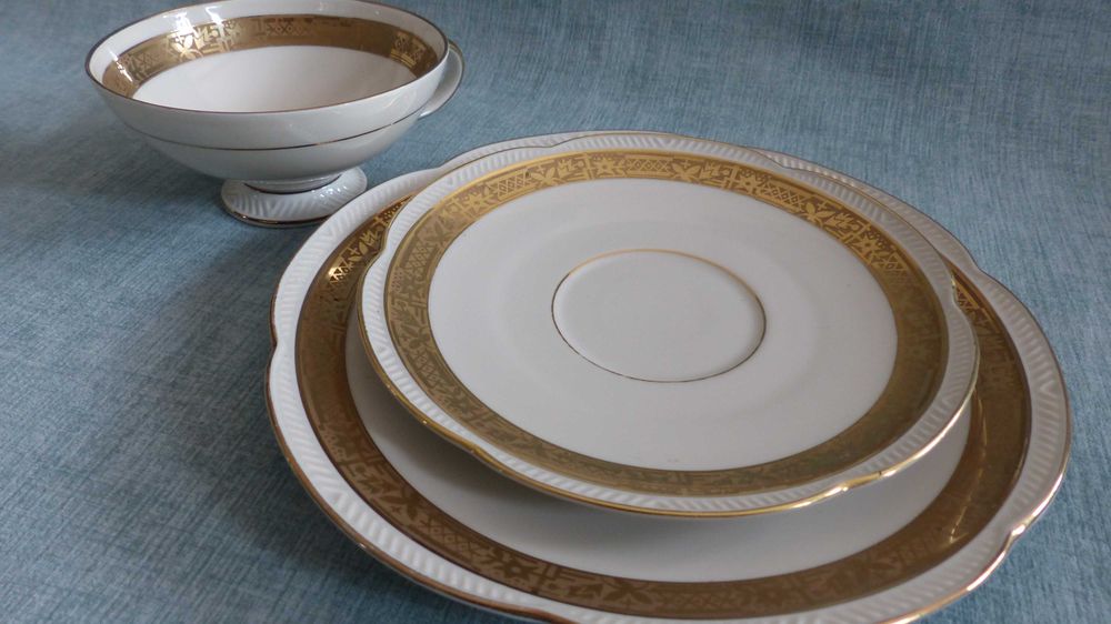 filiżanka trio zestaw śniadaniowy Zeh Scherzer