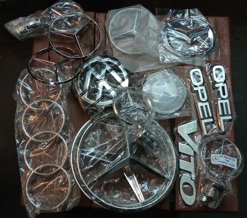 Эмблемы,лейбы,логотипы а/м Mercedes,Volkswagen,Audi,Mitsubishi,SEAT