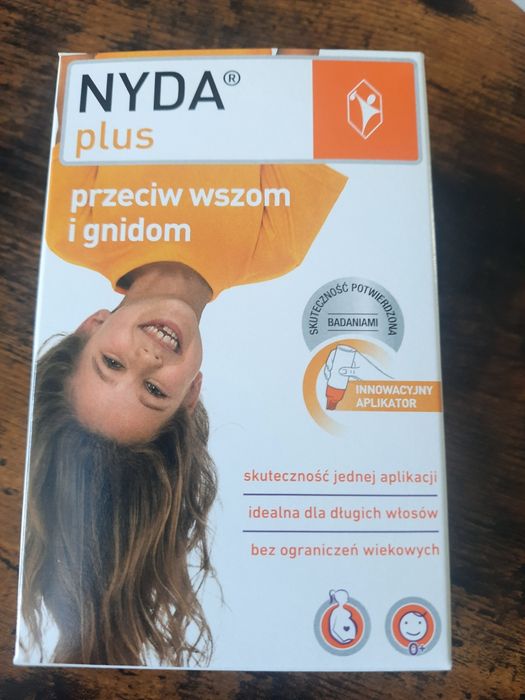 Preparat przeciw wszom i gnidom Nyda plus. Nowe