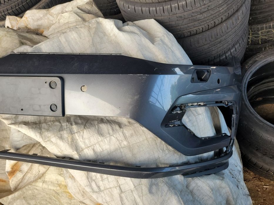 Zderzak vw golf Vll lift siwy