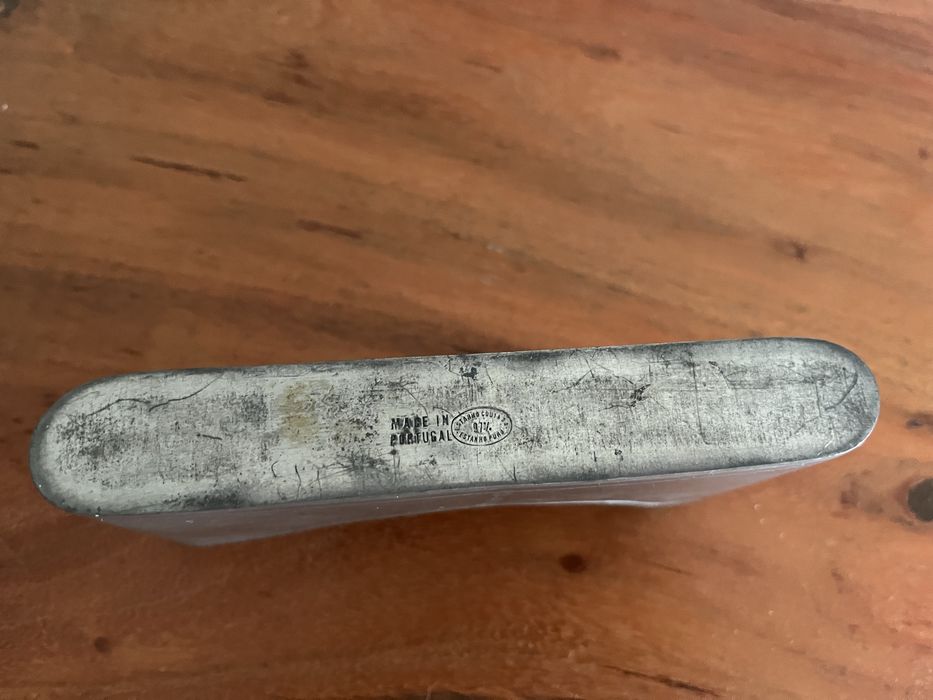 Porta cartões estanho