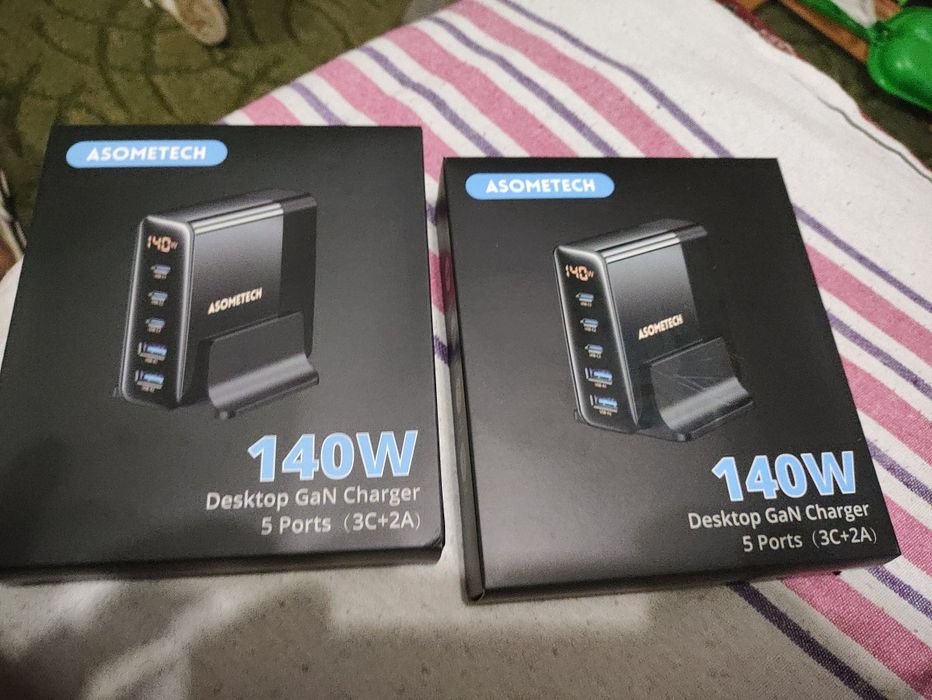 В наличии!!! Новинка ASOMETECH / TOOCKI  GaN 140w!!!