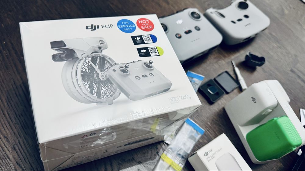 Nowy dron DJI Flip plus akcesoria, bogaty zestaw!