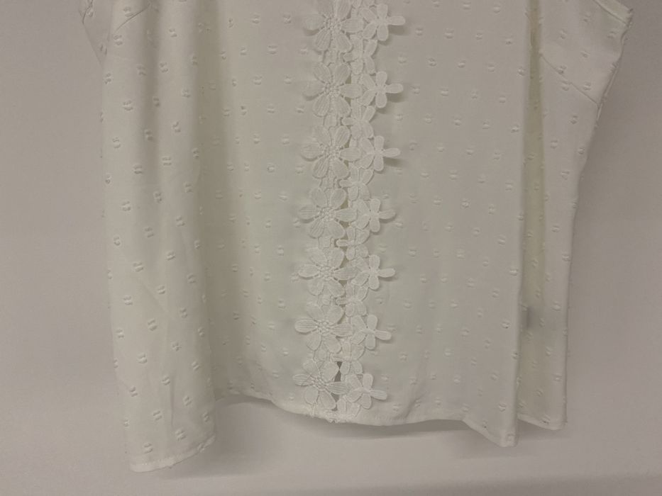 Bluzka/koszulka biała/krem