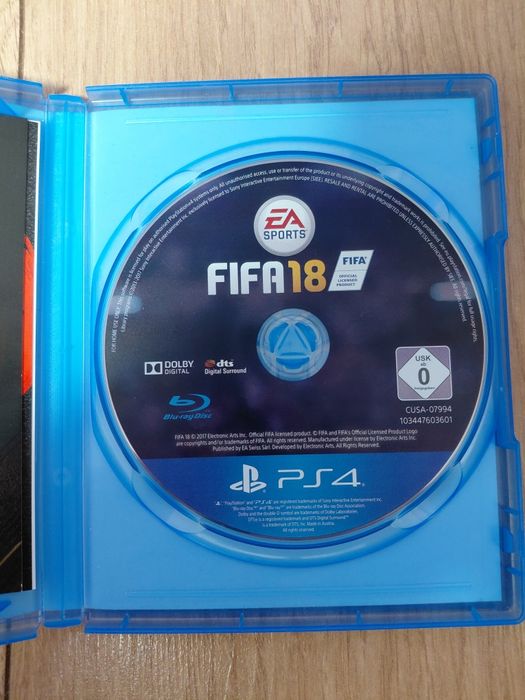Gra Fifa 18 na Ps4