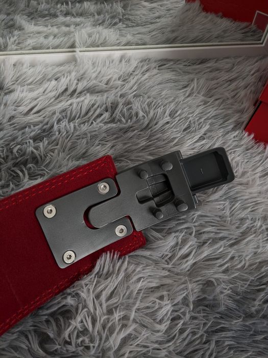 Пояс SBD 13mm Lever Belt — Розмір M — Новий (Чорний/Червоний)