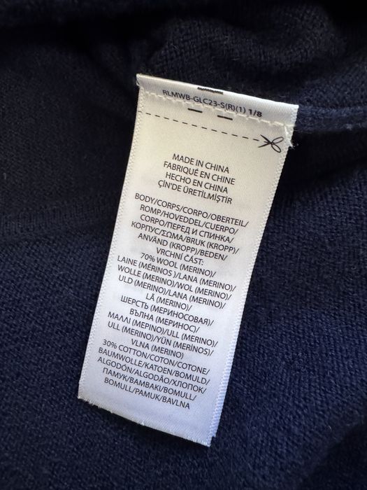 Polo ralph lauren дитяча сукня з вовною р. 7 130 см оригінал PRL