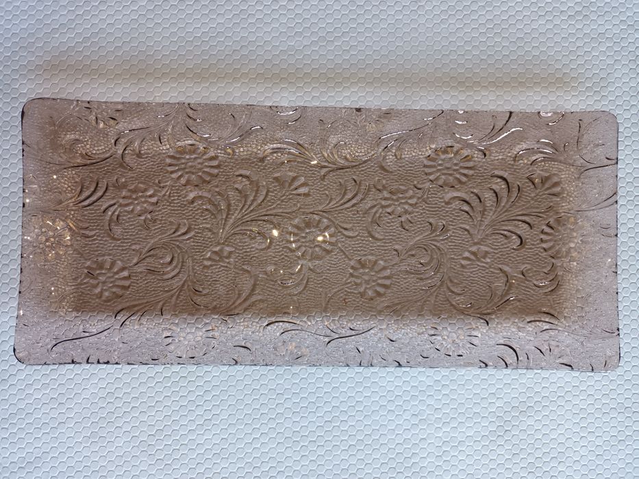 Torteira de vidro.