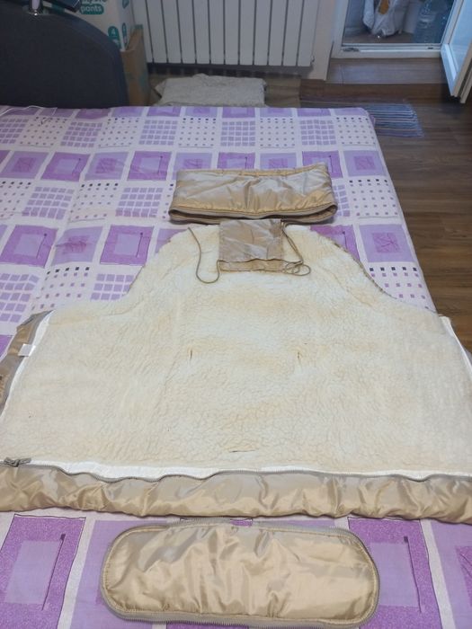 Детский комплект, конверт, овчина,