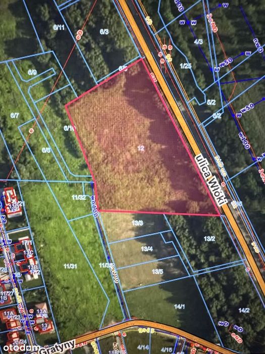 Działka 1,35 ha Kępa Zawadowska