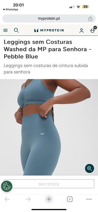 Leggins my protein sem costuras