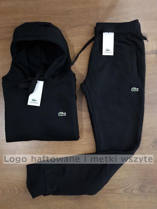 Dres męski spodnie i bluza z kapturem rozm M L xl XXL