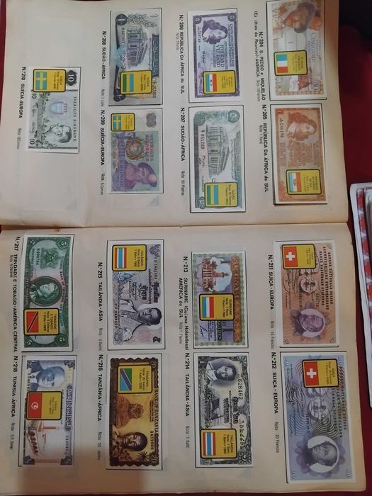 Coleção de cromos Notas do Mundo