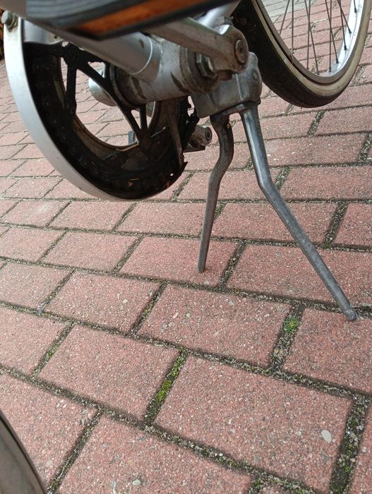 Rower przywieziony z Niemiec do naprawy,