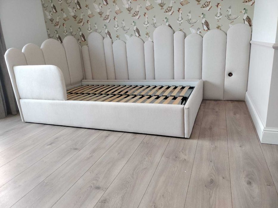 Łóżko łóżka tapicerowane kontynentalne na wymiar