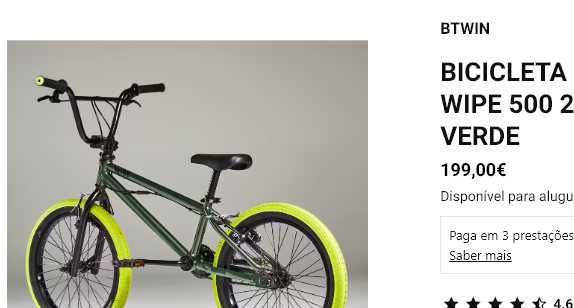 BMX Wipe 500 à venda – Oportunidade!