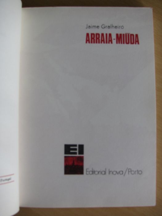 Arraia-miúda de Jaime Gralheiro