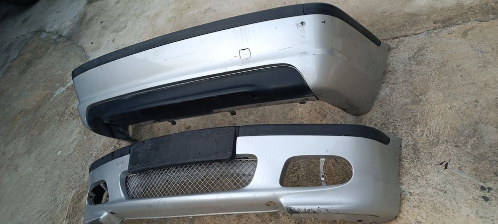 Kit Para choques Pack m bmw e46 frente e trás original em excelente