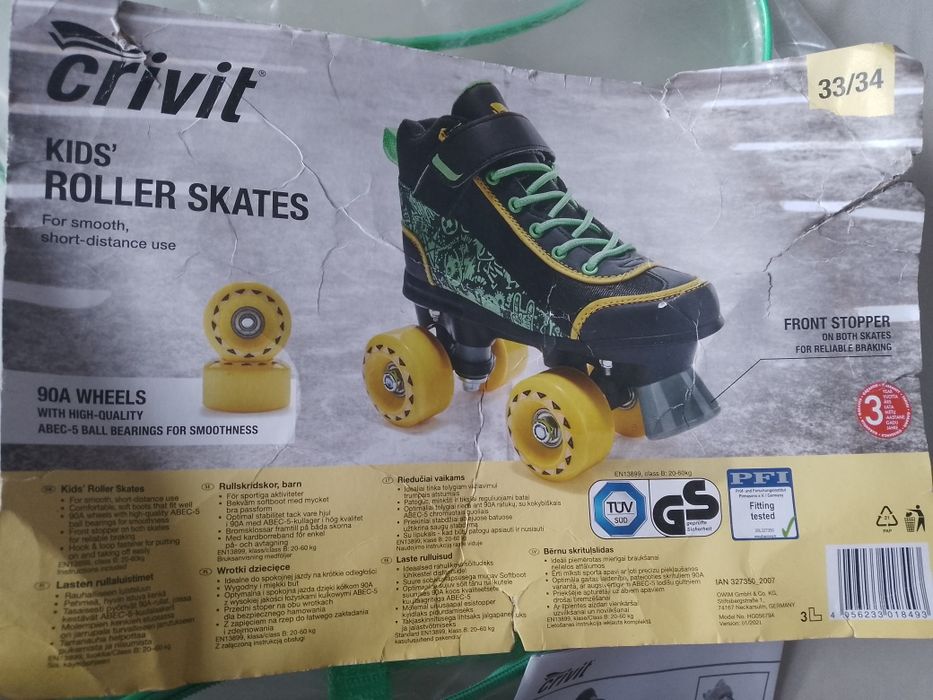 Wrotki rozm 33/34