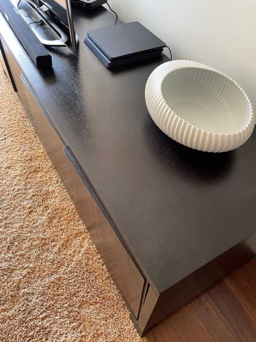 SideBoard, armário de tv em madeira escura