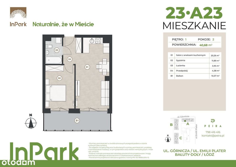 InPark | mieszkanie 2-pok. | 23
