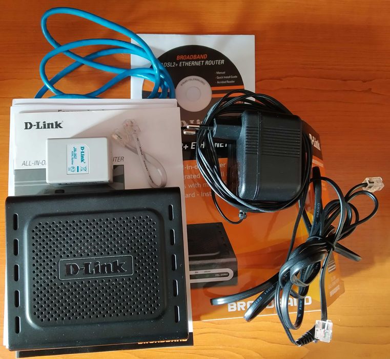 Продам в Харькове при встрече рабочий модем D-Link DSL-2500U.