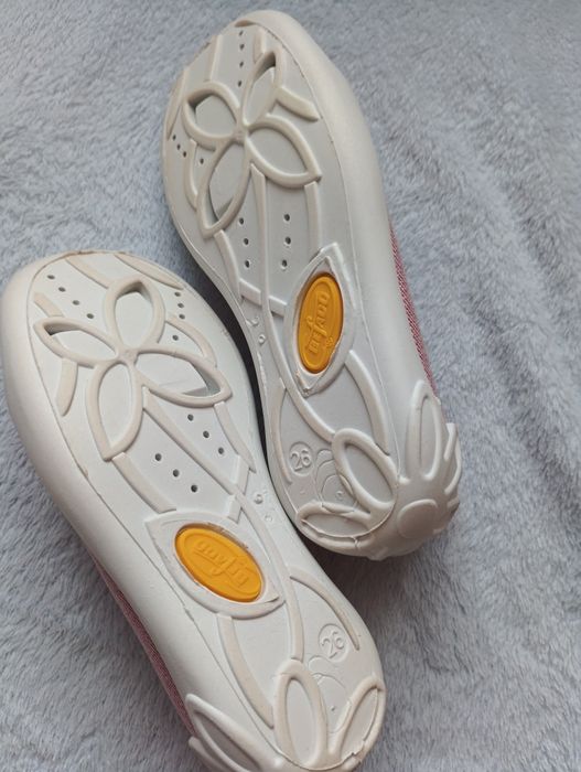 Kapcie dla dziewczynki dziewczęce różowe błyszczące Befado 26 wkł 16