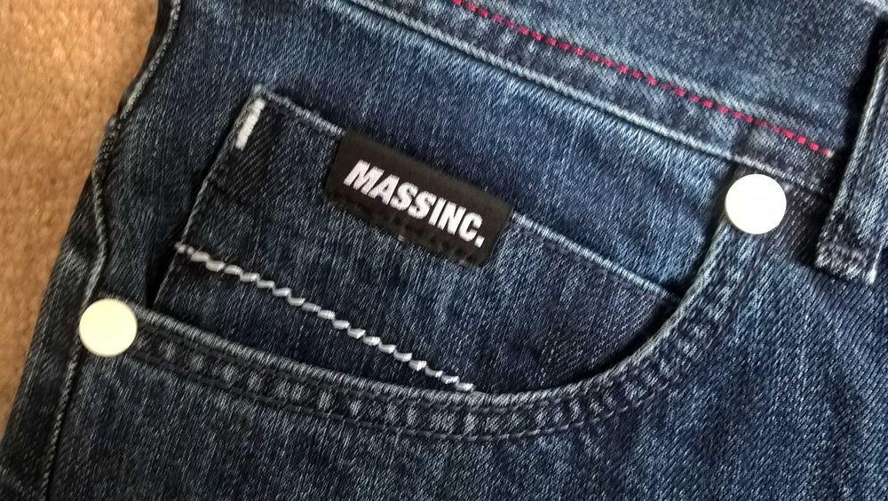 Spodnie męskie Mass Denim Baggy Jak Nowe Wyprodukowane w Polsce