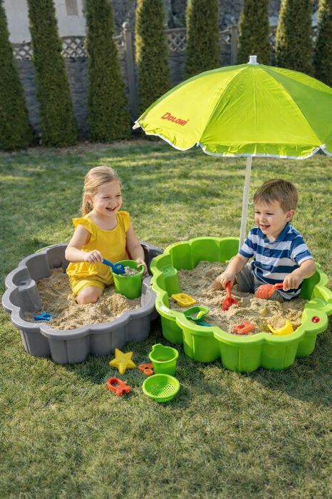 Набір для дітей будиночок гірка,пісочниця з накриттям,Будиночок,гірка