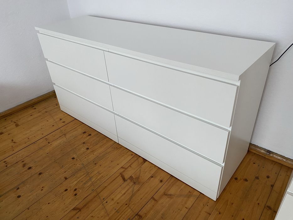 Komoda IKEA MALM 160 x 78 cm biała