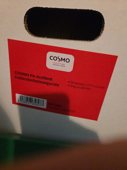 Rura do ogrzewania podłogowego 17×2