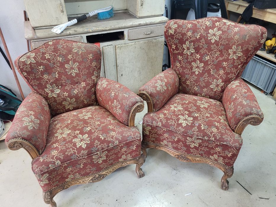 Fotele ludwiki komplet wypoczynkowy fotel