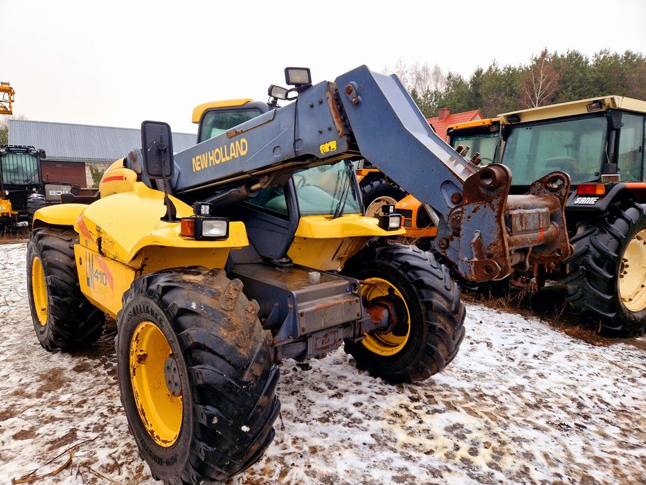 New Holland LM 410 Bardzo dobry stan 2000r Orginał Ładowarka Manitou