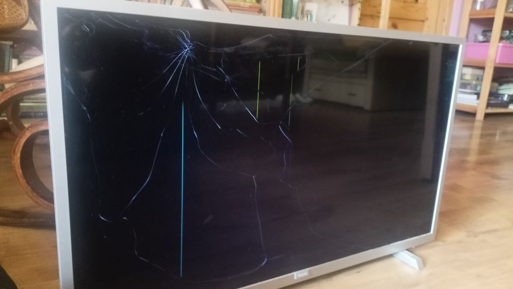 Philips 32 cale uszkodzona matryca