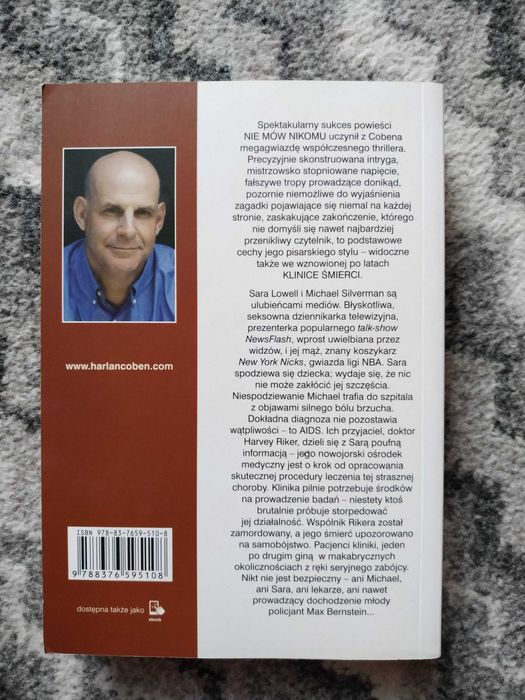 "Klinika śmierci" Harlan Coben