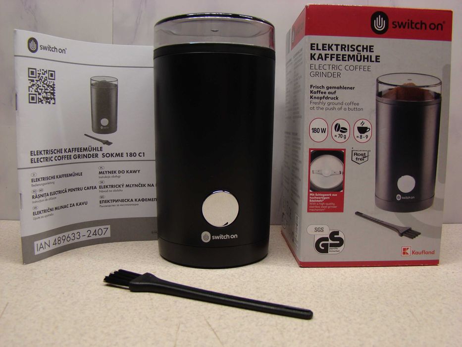 Młynek do kawy, orzechów i przypraw elektryczny mocny 180W