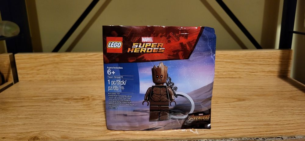 Lego Marvel brelok breloczek młody Groot saszetka