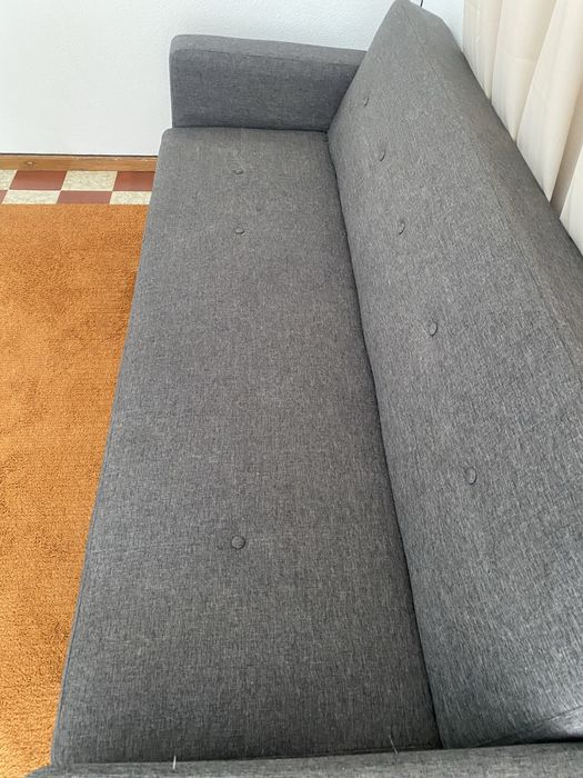 Sofa cama cinzento