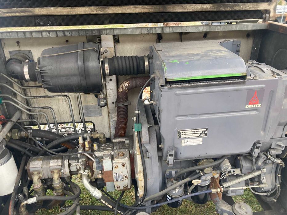 silnik deutz F3L, turbo, pompa